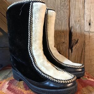 Vintage winter boots with the fur | 8
